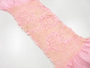 リサイクル　正絹　絞り帯揚げ